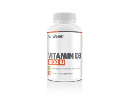 Vitamín D3 1000 IU - GymBeam