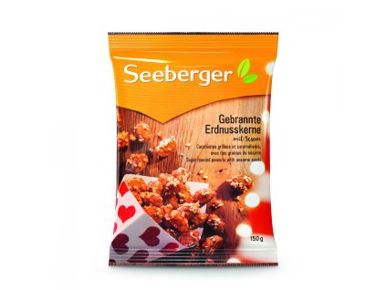 Seeberger Prazene arasidy v cukru se sezamovymi seminky 150g 3107202011415349915
