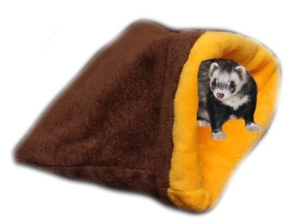 Pelisek pro fretky tmave hneda zluta 2411201710551410715