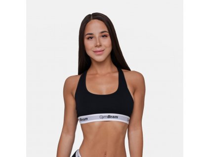 Podprsenka Bralette Black - GymBeam