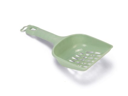 Beeztees Lopatka na čištění toalety plastová světle zelená 25cm