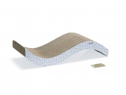 Beeztees Skrabadlo pro kocky kartonove WIVA 52x21x10cm 1403202414365615625