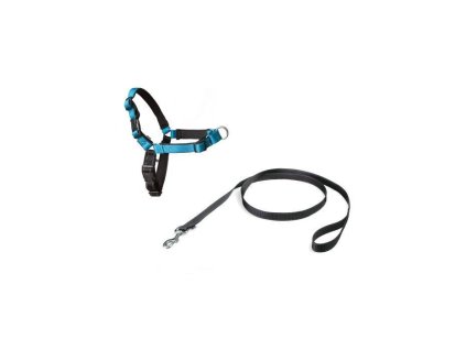 PetSafe® Postroj EasyWalk Deluxe modrý velikost M