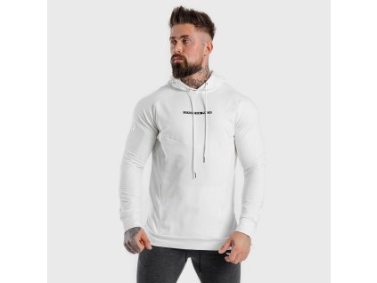 Mikina Statement Hoodie White - Squat Wolf