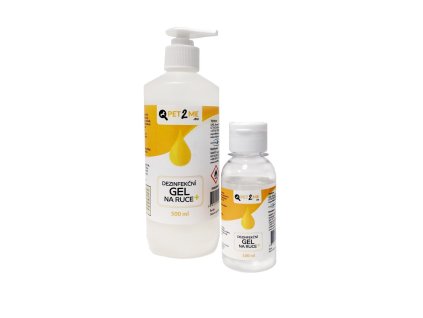 Pet2me Dezinfekční gel na ruce, 500ml