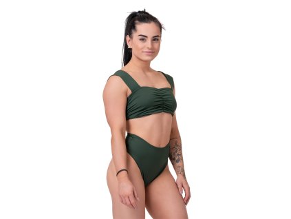 Miami Retro Bikini vrchní díl green - NEBBIA