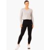 Dámské tričko Long Sleeve Top Foundation Grey - Ryderwear