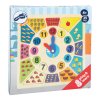 small foot Vkládací výukové puzzle nauč se hodiny