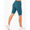 Dámské biker šortky s kapsami Reset High Waisted Teal - Ryderwear