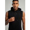 Tílko Essential Hoodie Tank Black - STRIX