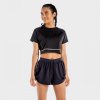 Dámské tričko Flux CropTop Onyx - SQUATWOLF