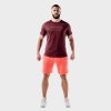 Tričko LAB360º Recycled Mesh Tee Tawny Port - SQUATWOLF