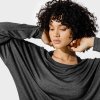 Dámské Tričko Batwing Top Black Marl - SQUATWOLF