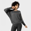 Dámské Tričko Batwing Top Black Marl - SQUATWOLF