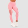 Dámské legíny Mesh Panel pink - GymBeam