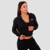 Dámská mikina Zip-up TRN black - GymBeam