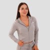 Dámská mikina Zip-up TRN grey - GymBeam