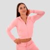 Dámská mikina Zip-up TRN pink - GymBeam