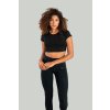 Dámské tričko Essential CropTop Black - STRIX