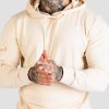 Mikina TRN Hoodie Sand - GymBeam