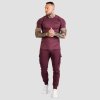 Tričko Fitted TRN Eggplant - GymBeam