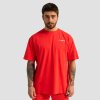 Tričko Oversized Limitless Hot Red - GymBeam