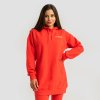 Dámská Longline mikina Limitless Hot Red - GymBeam