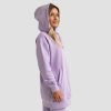 Dámská Longline mikina Limitless Lavender - GymBeam