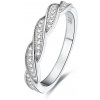 Beneto Stříbrný prsten s krystaly AGG184