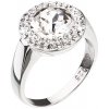 Evolution Group Stříbrný prsten se třpytivým krystalem Swarovski 35026.1