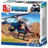 Sluban Policie 4into1 M38-B0638B Helikoptéra