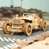 RoboTime dřevěné 3D puzzle Závodní auto