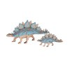 Woodcraft Dřevěné 3D puzzle Stegosarus 2 v 1