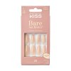 KISS Nalepovací nehty Bare but Better Nails - Nude Drama 28 ks