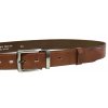 Penny Belts Pánský kožený společenský opasek 35-020-2-48 brown