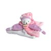 Doudou Dárková sada - plyšový muchláček růžový medvídek 24 cm