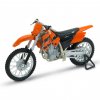 Welly Motocykl KTM 450SX Racing 1:18 oranžový