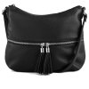 FLORA & CO Dámská crossbody kabelka 9046 noir