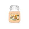Yankee Candle Aromatická svíčka Classic střední Mango Ice Cream 411 g