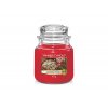 Yankee Candle Aromatická svíčka Classic střední Peppermint Pinwheels 411 g