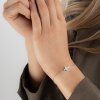 AGAIN Jewelry Nadčasový stříbrný náramek Křížek AJNR0020