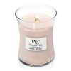 WoodWick Vonná svíčka váza Vanilla & Sea Salt 275 g