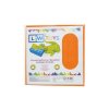 L-W Toys Velká podložka na stavění 50x50 bodů oranžová