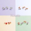 Rosato Bronzová single náušnice Střevíc Storie RZO021