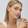 Brosway Kruhová single náušnice Fancy Passion Ruby FPR86