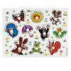 Detoa Dřevěné vkládací puzzle Krteček velké