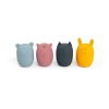 Bigjigs Toys Silikonová mačkací zvířátka do koupele