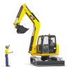 Bruder Minibagr CAT s figurkou
