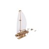 Ugears 3D dřevěné mechanické puzzle Jachta The Ocean Beauty