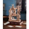 RoboTime 3D dřevěné mechanické puzzle Tiskařský lis